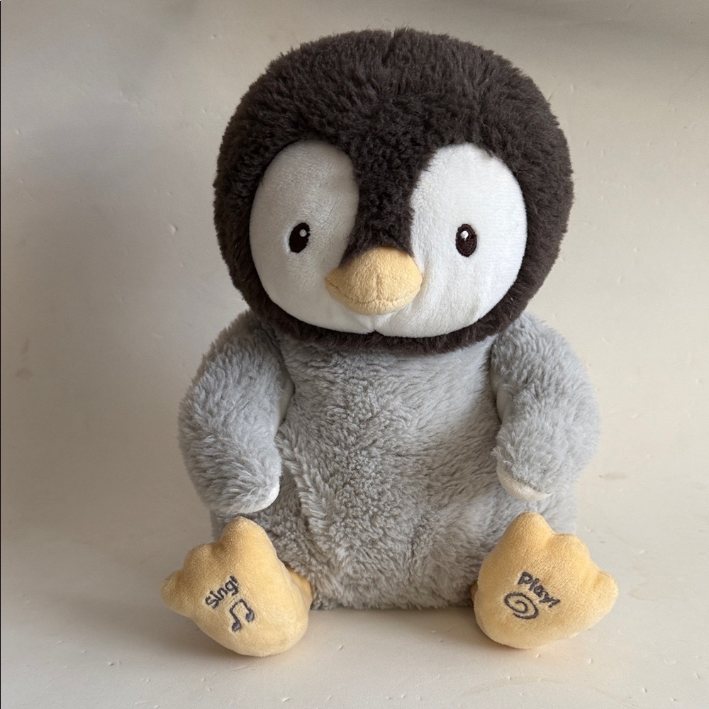 Baby Gund Kissy the Penguin Animated Stuff Animal